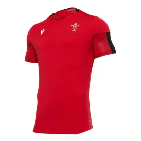 2020-2021 Wales Poly Dry Training Shirt (Red)