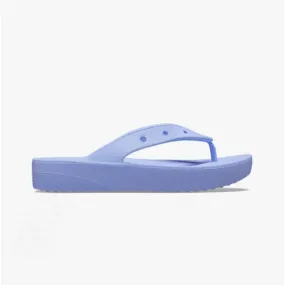 207714-5Q6 CLASSIC PLATFORM Ladies Flip-Flops Moon Jelly