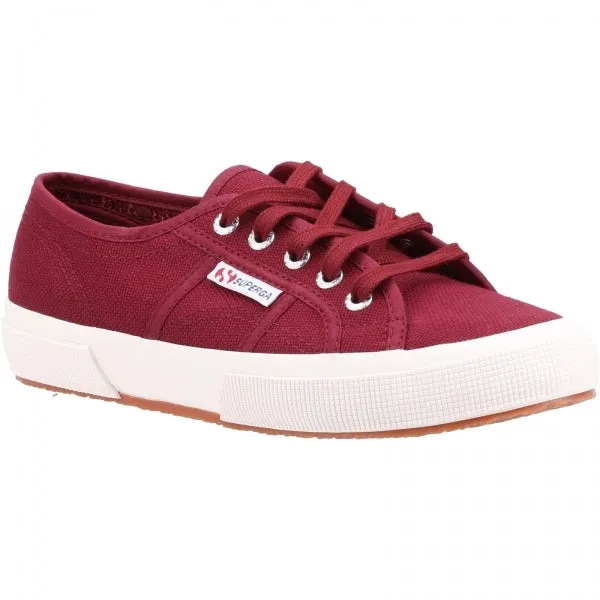 2750 COTU CLASSIC Mens Canvas Trainers Dark Bordeaux