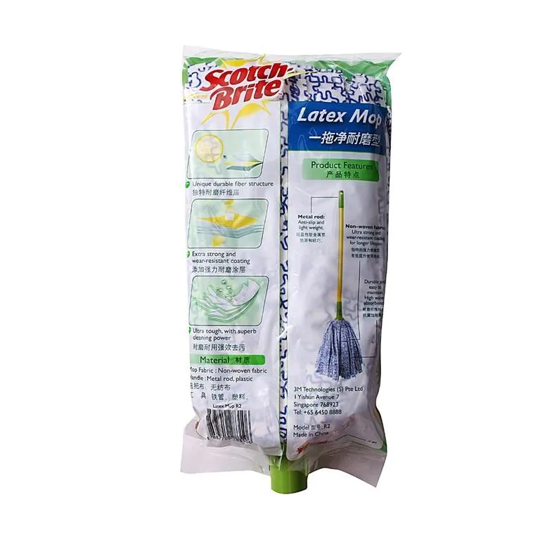 3M Scotchbrite Latex Mop Refill Non Woven White/Blue Strips