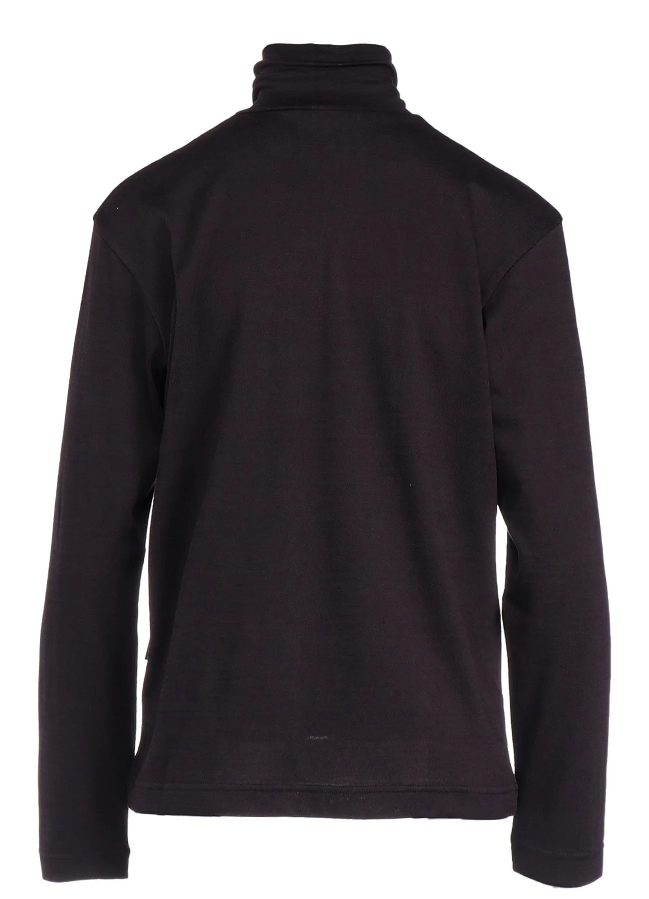 40/2 GAUZE JERSEY RELAXED HIGH NECK LONG SLEEVE T