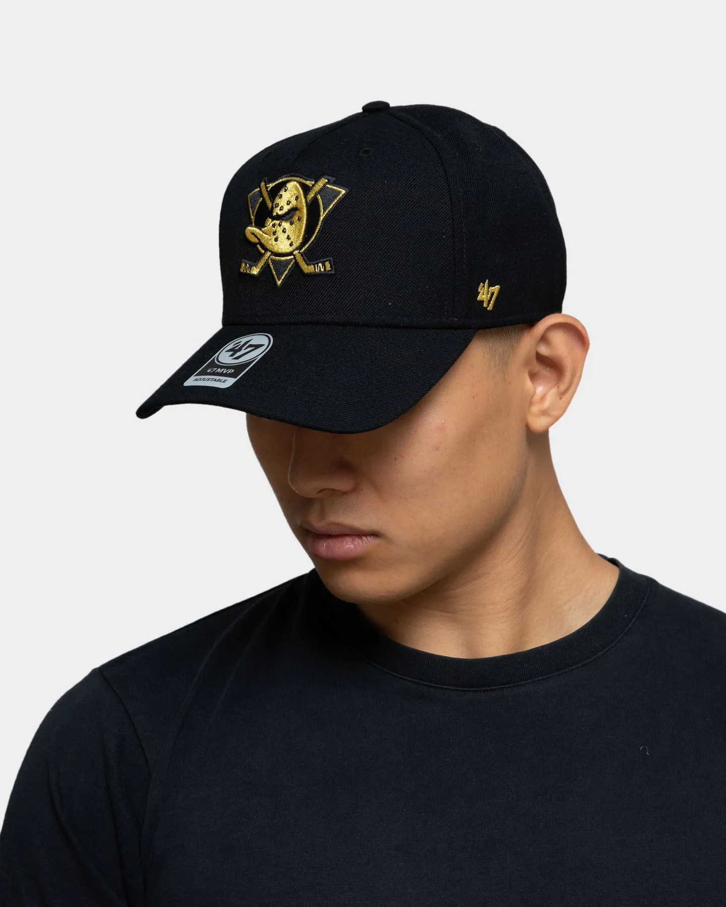 47 Brand Anaheim Ducks MVP DT Snapback Black/Gold