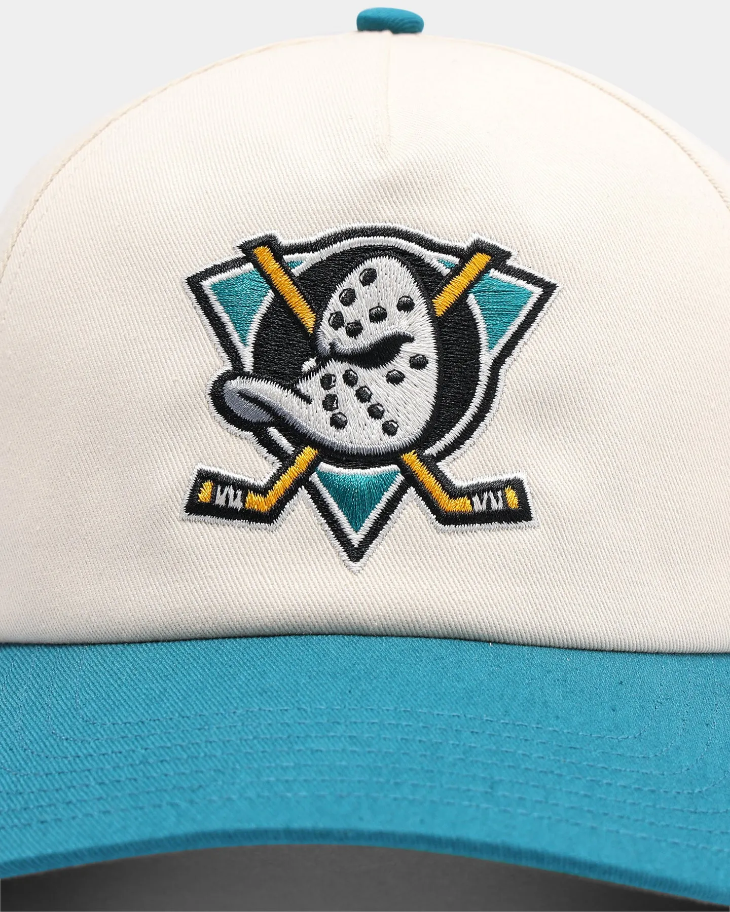 47 Brand Anaheim Ducks Nantasket Snapback Natural/ Dark Teal