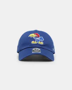 47 Brand Kansas Jayhawks '47 Clean Up Strapback Royal