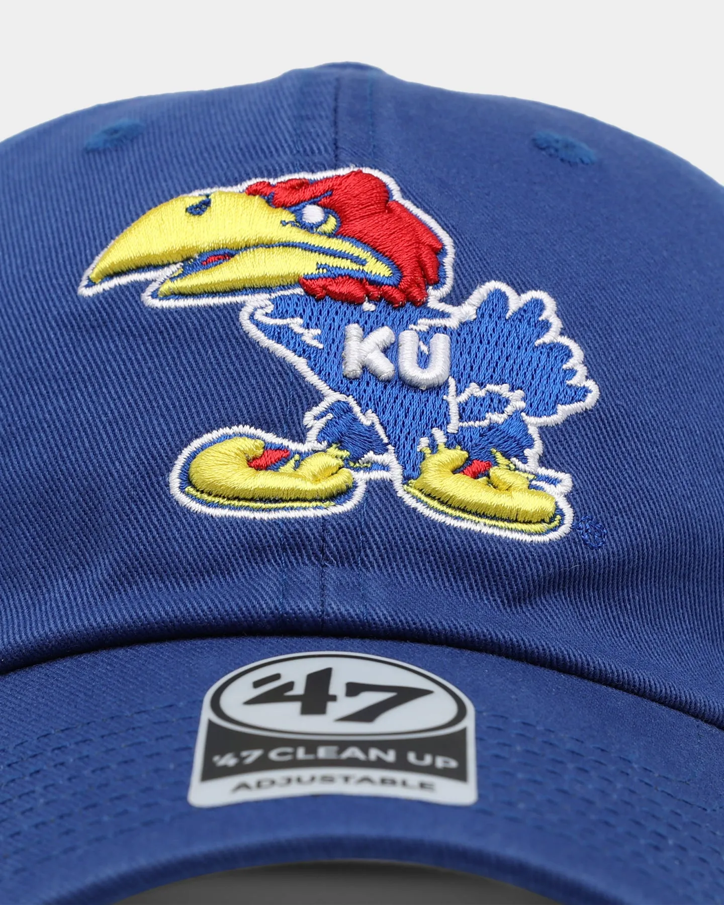 47 Brand Kansas Jayhawks '47 Clean Up Strapback Royal