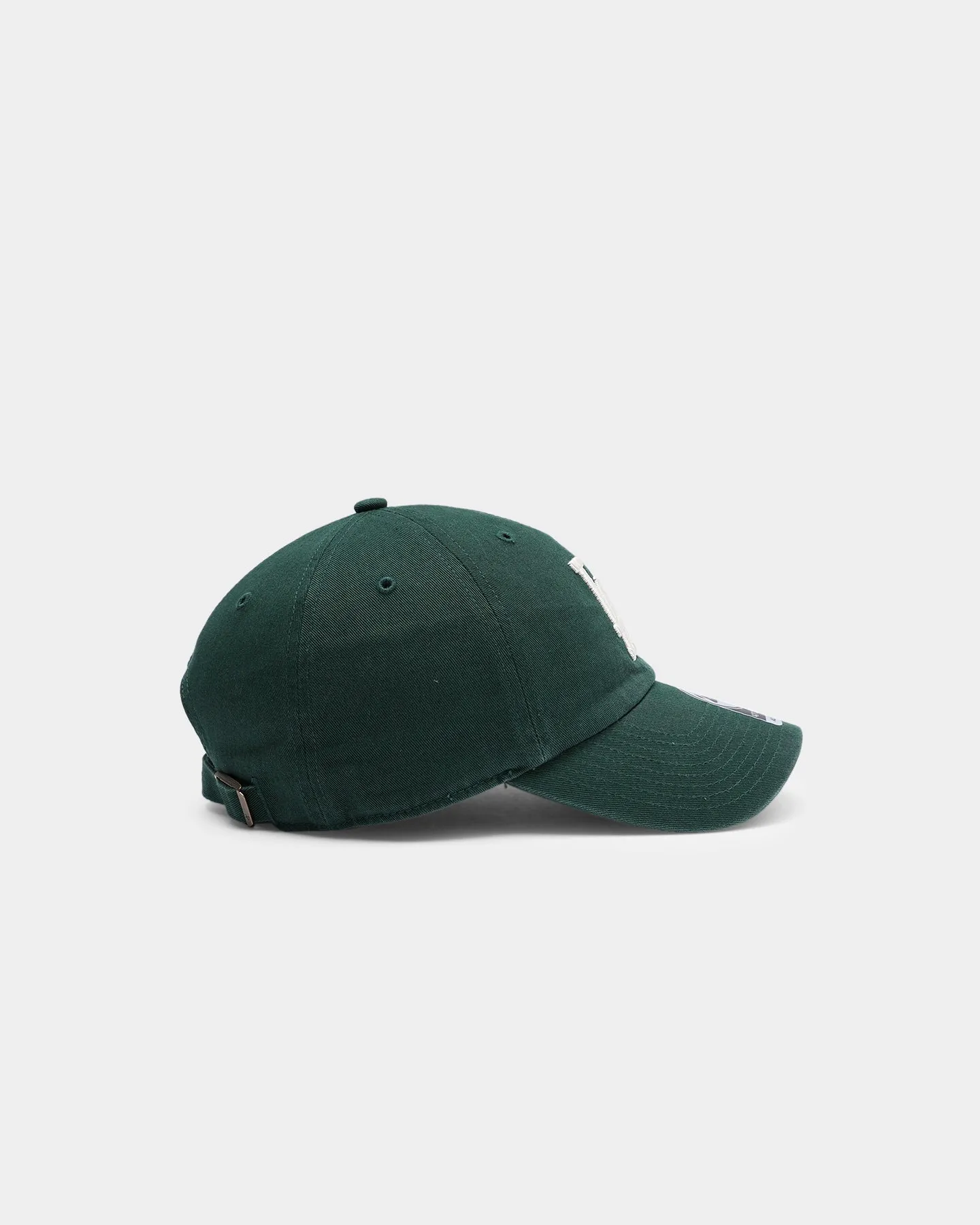 47 Brand Los Angeles Dodgers Clean Up Strapback Dark Green/Natural