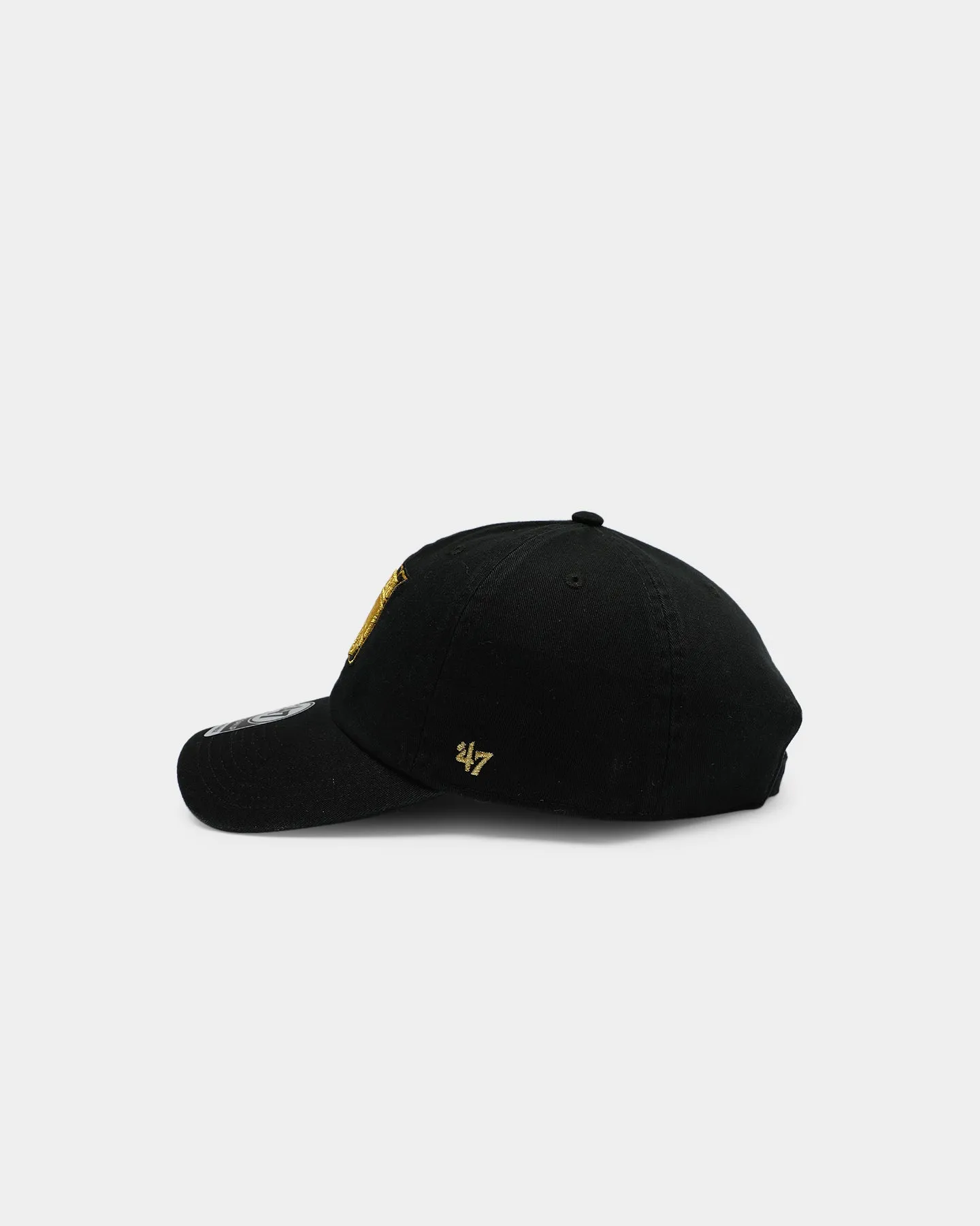 47 Brand New York Ranger Clean Up Strapback Black/Gold