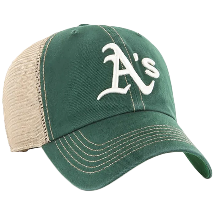 '47 BRAND OAKLAND ATHLETICS TRAWLER 47 CLEAN UP ADJUSTABLE HAT