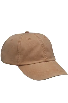 Adams Mens Adjustable Hat - Terra Cotta Orange