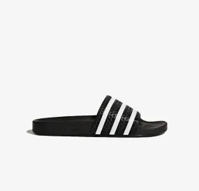 Adidas Originals | ADILETTE SLIDES  { CORE BLACK / WHITE