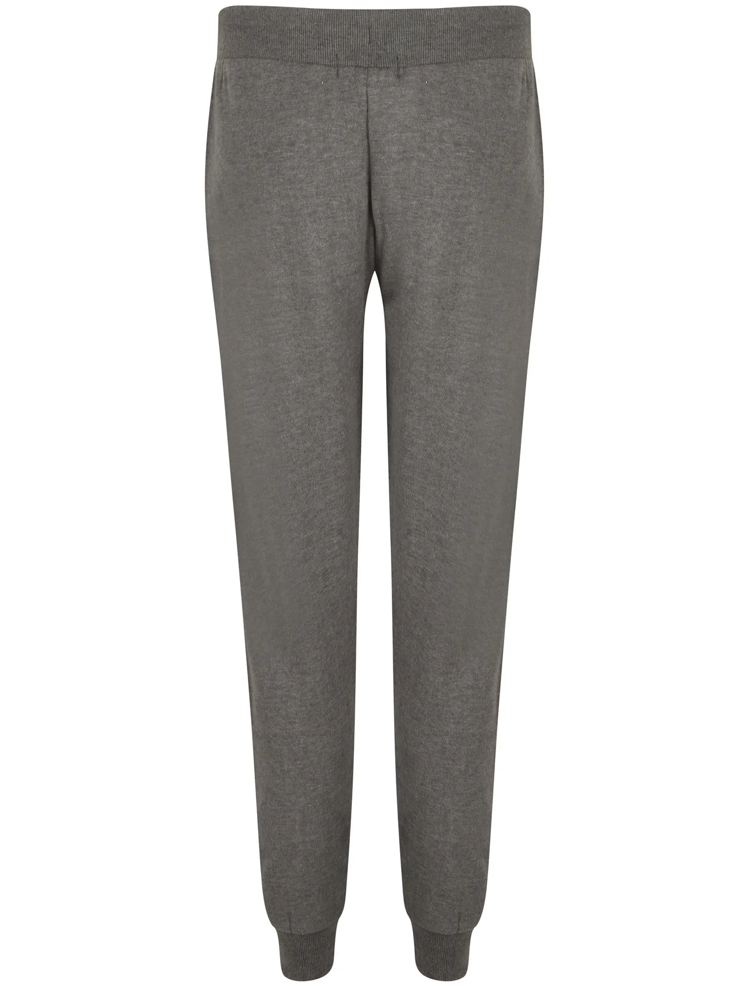 Albany Slim Fit Cuffed Joggers In Charcoal Marl - Tokyo Laundry Active