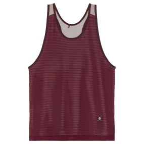 ALL NEW- ACTIONWEAR Burgundy/Oyster Ultra Racer Back Tank