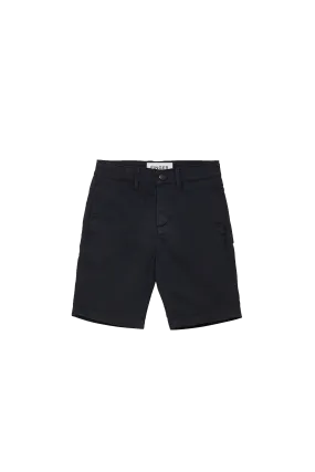 ALLEN Ash Black - Chino Fit Bermuda Shorts