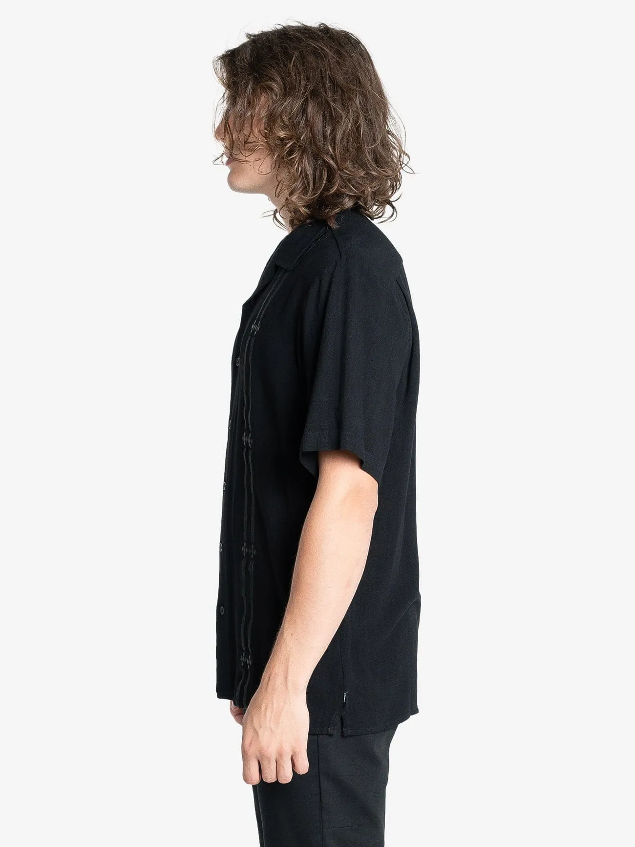 Arch Bowling Shirt - Black