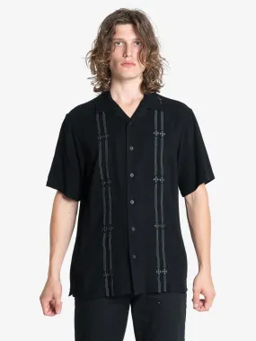 Arch Bowling Shirt - Black