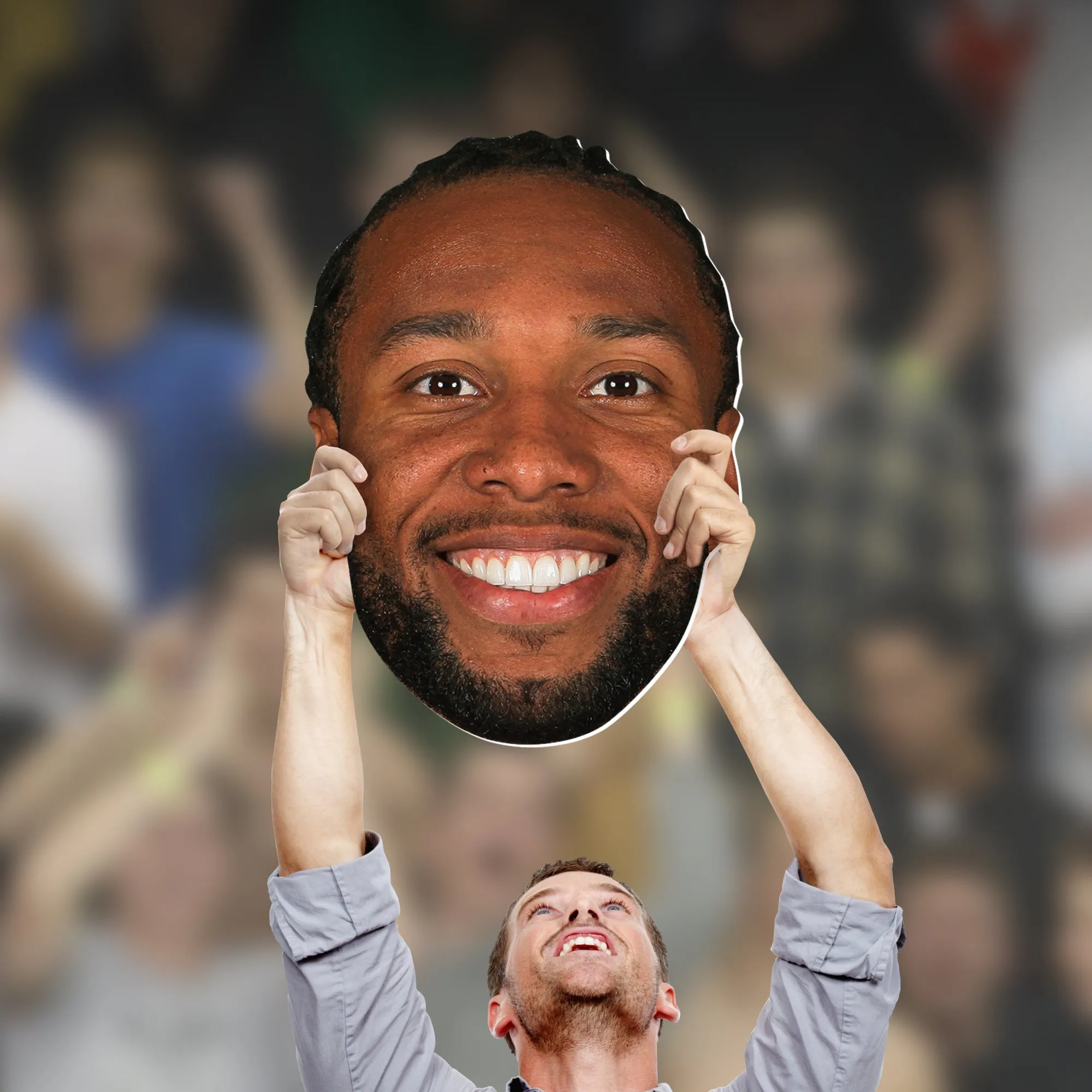 Arizona Cardinals: Larry Fitzgerald         - Officially Licensed NFL    Big Head