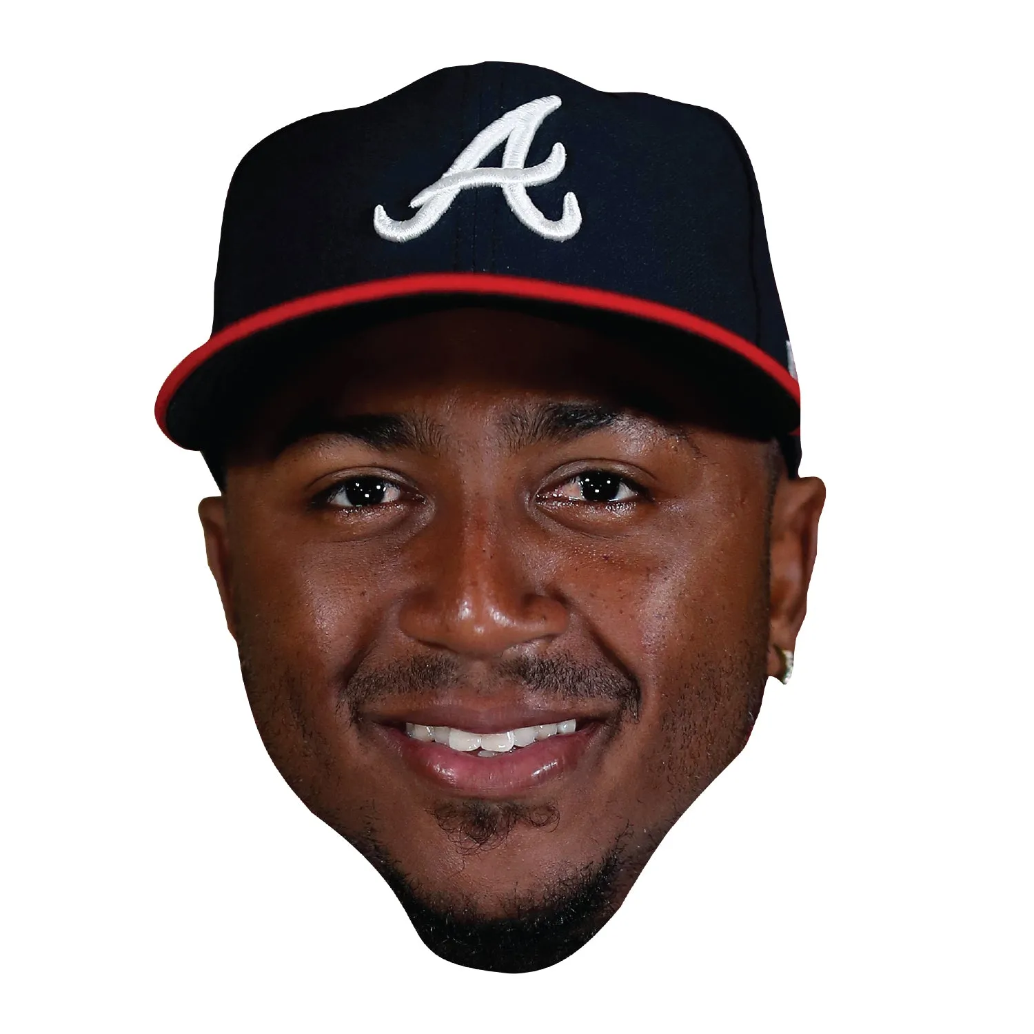 Atlanta Braves: Ozzie Albies Foam Core Cutout - Officially Licensed MLB Big Head