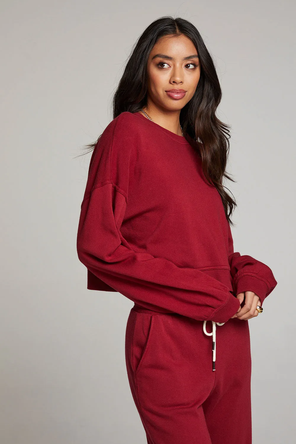 Belly Bloodred Pullover