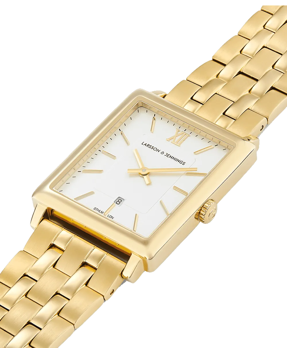 Boyfriend Classic Gold White 40mm