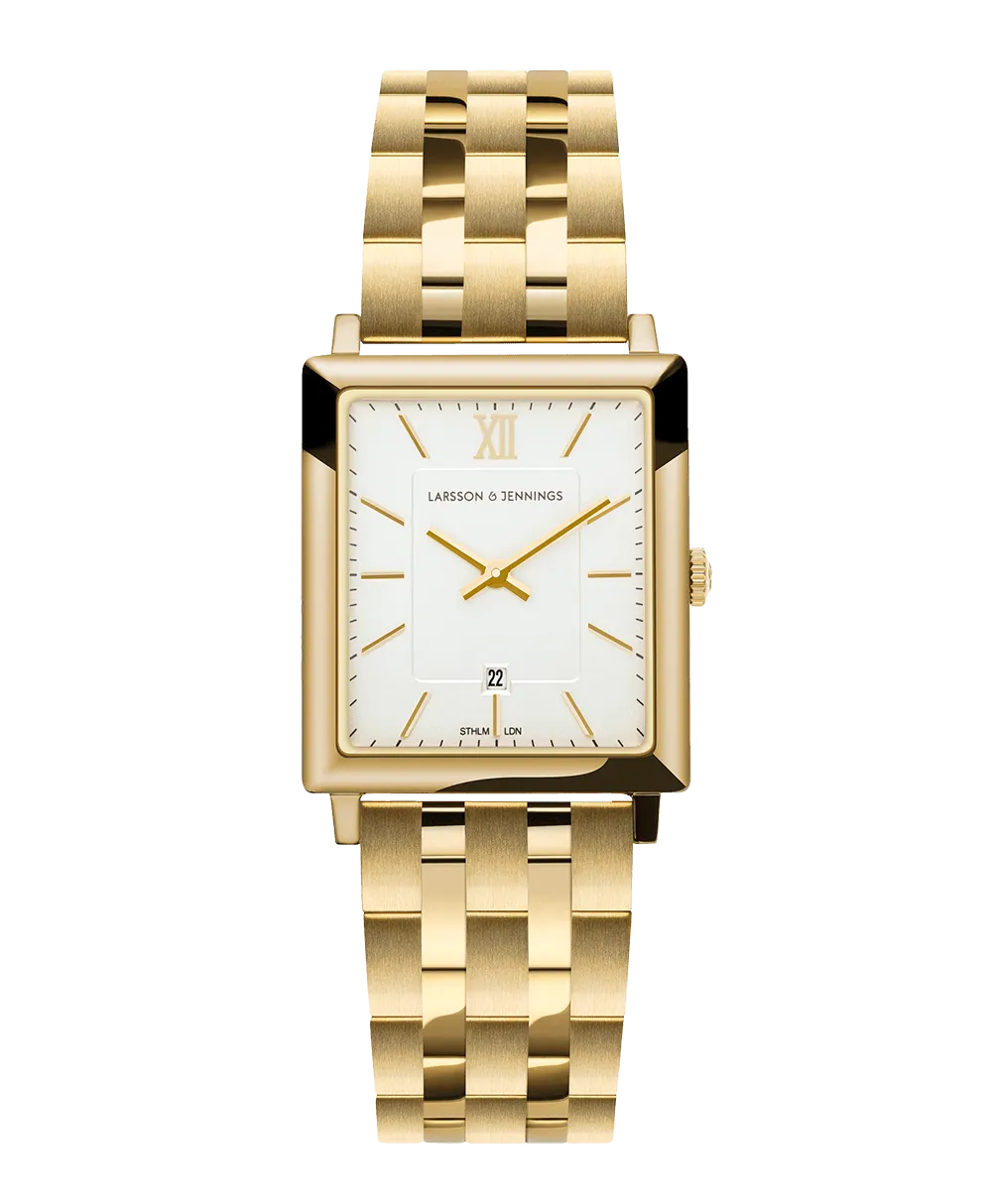 Boyfriend Classic Gold White 40mm