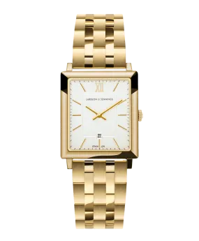 Boyfriend Classic Gold White 40mm