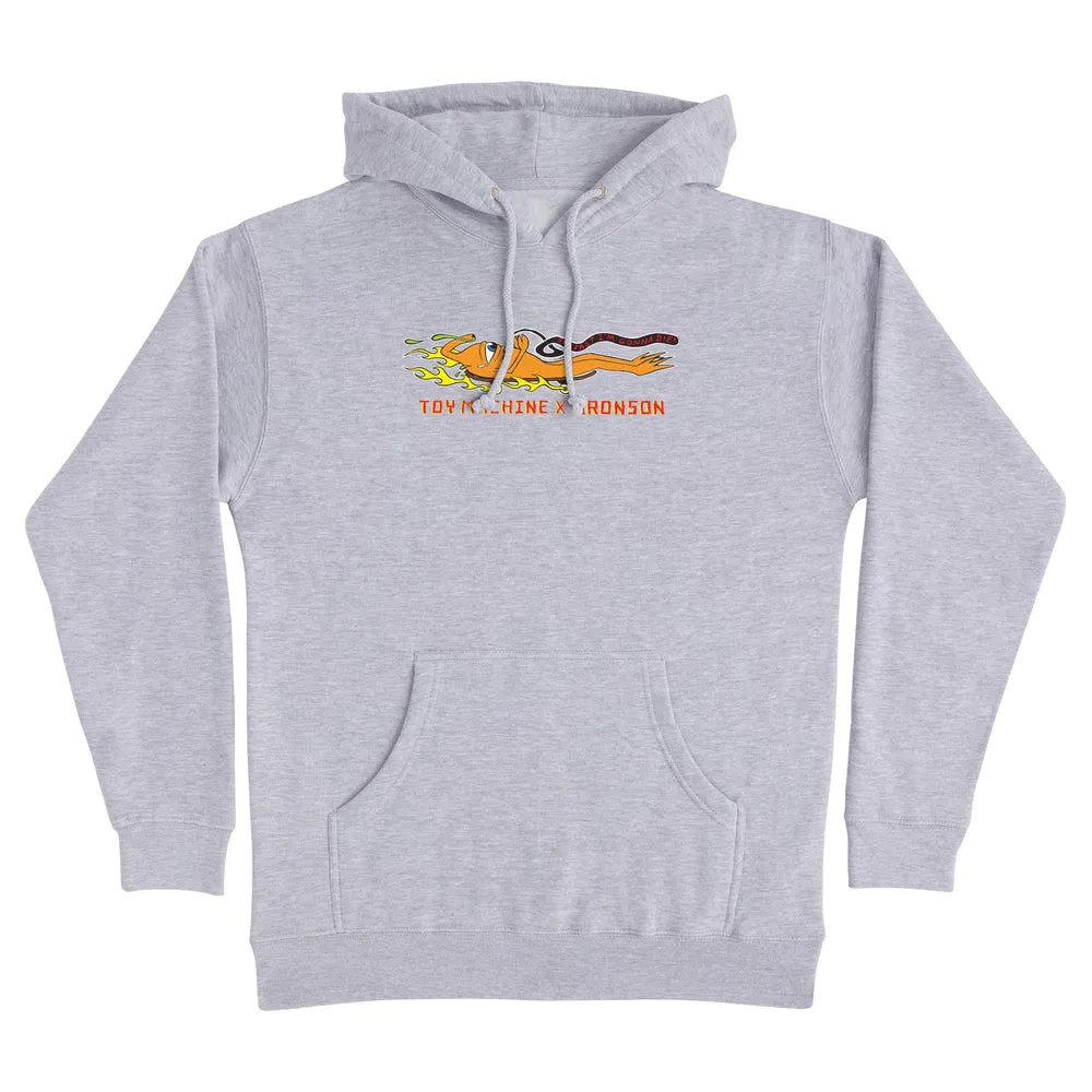 Bronson x Toy Machine Pullover Hoodie - Grey