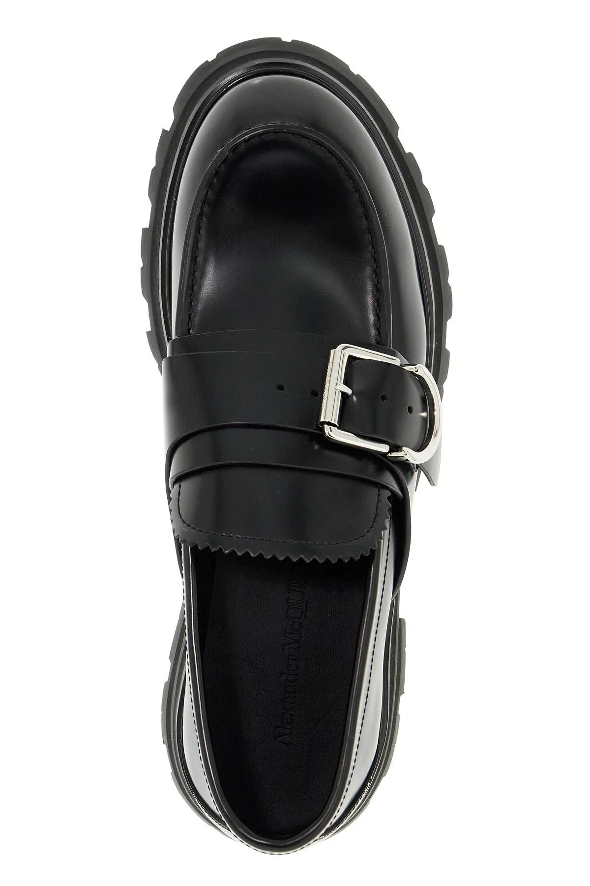 Brushed Leather Wander Loafers For