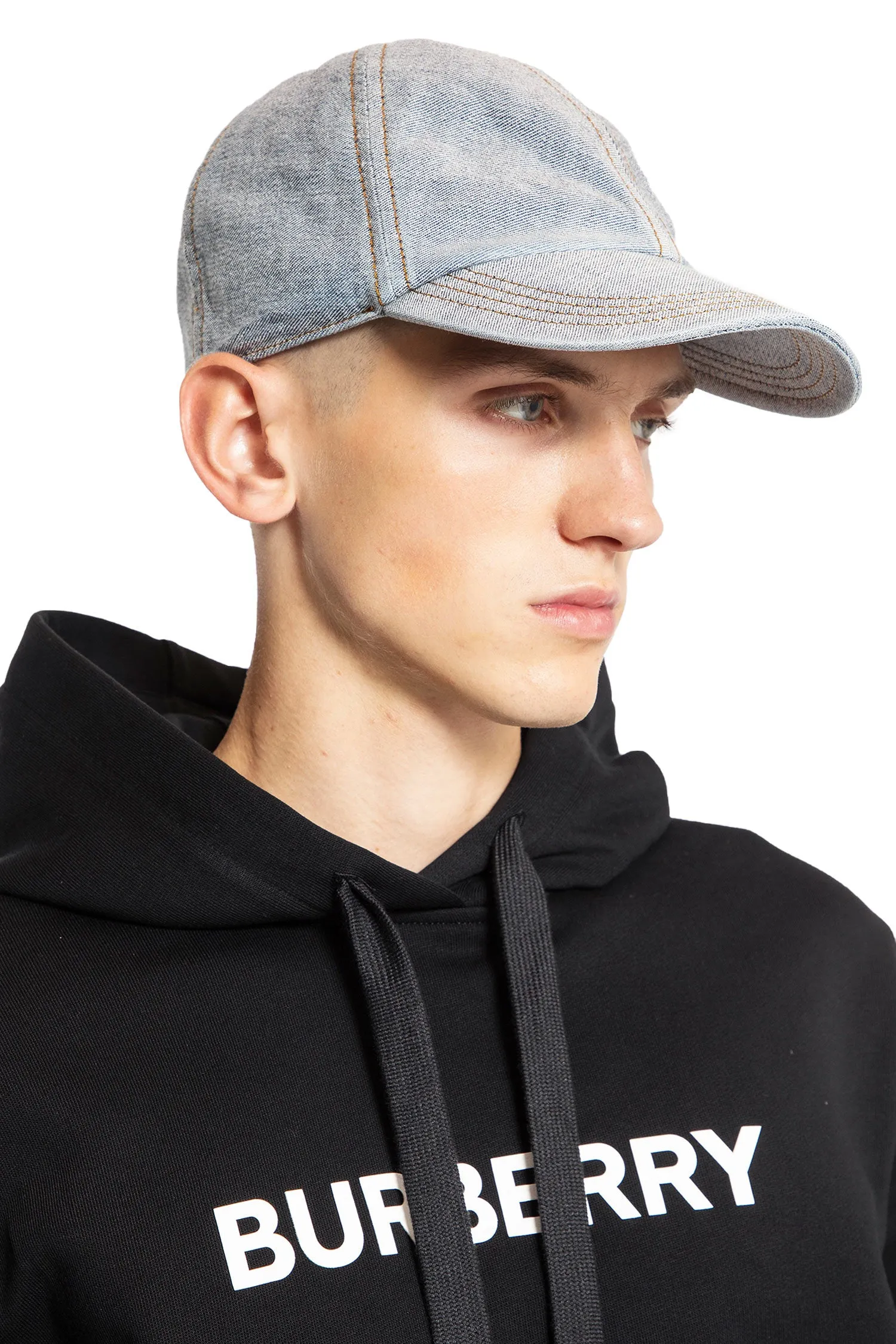 BURBERRY MAN BLUE HATS