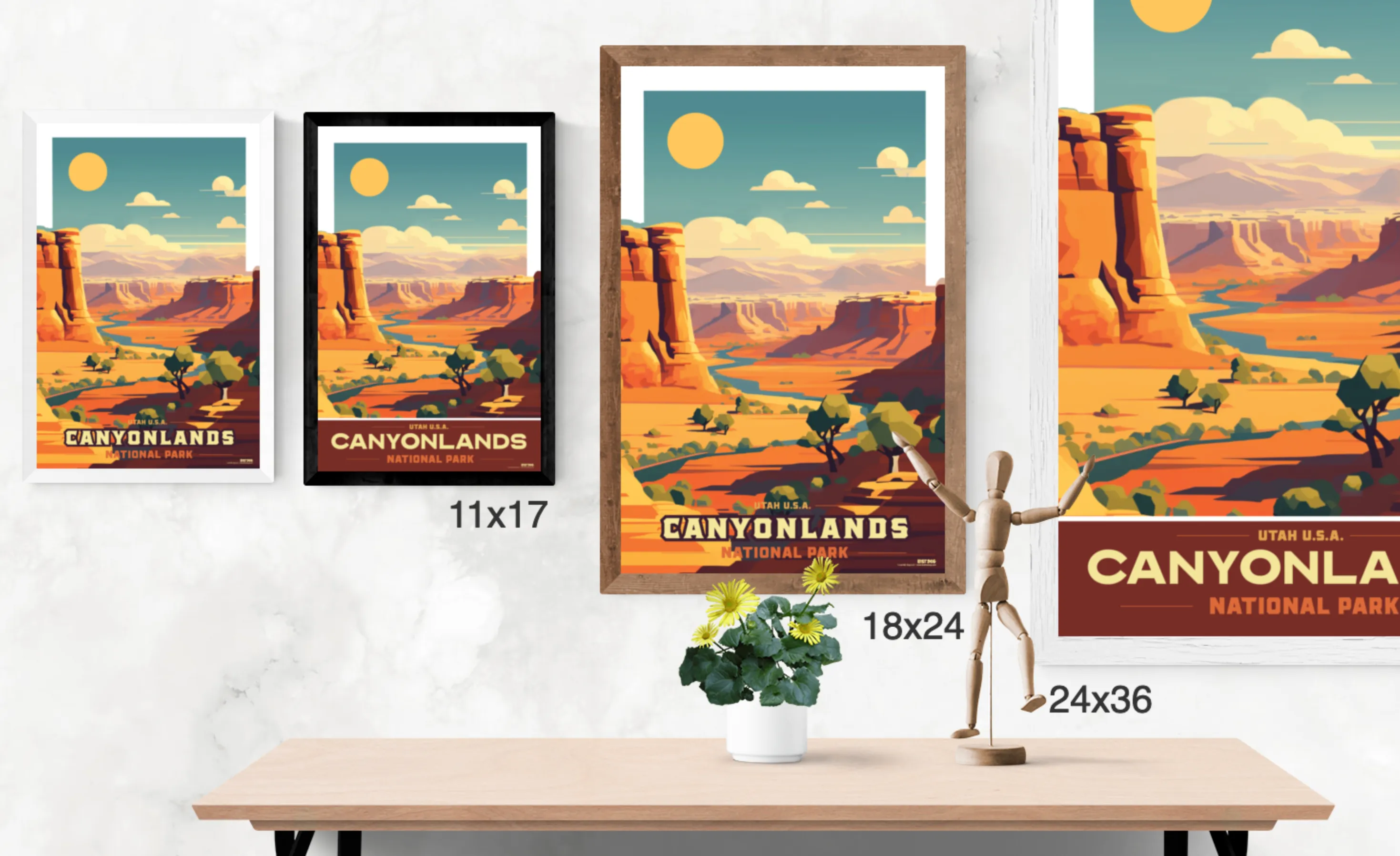 Canyonlands National Park Illustration