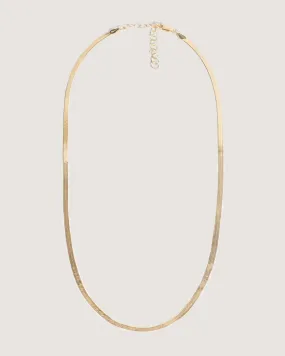 Carter Herringbone Chain Necklace