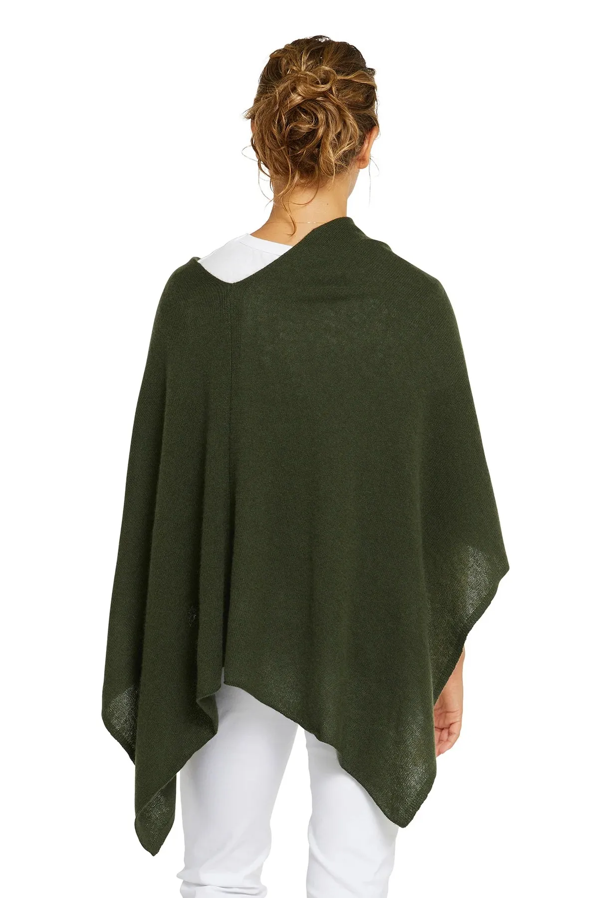 Cashmere Topper - Olive