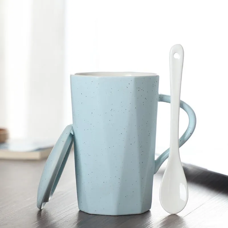 Ceramic rhomboid mug