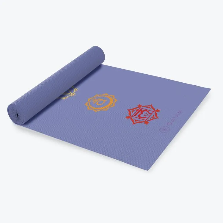 Chakra Print Yoga Mat (4mm)