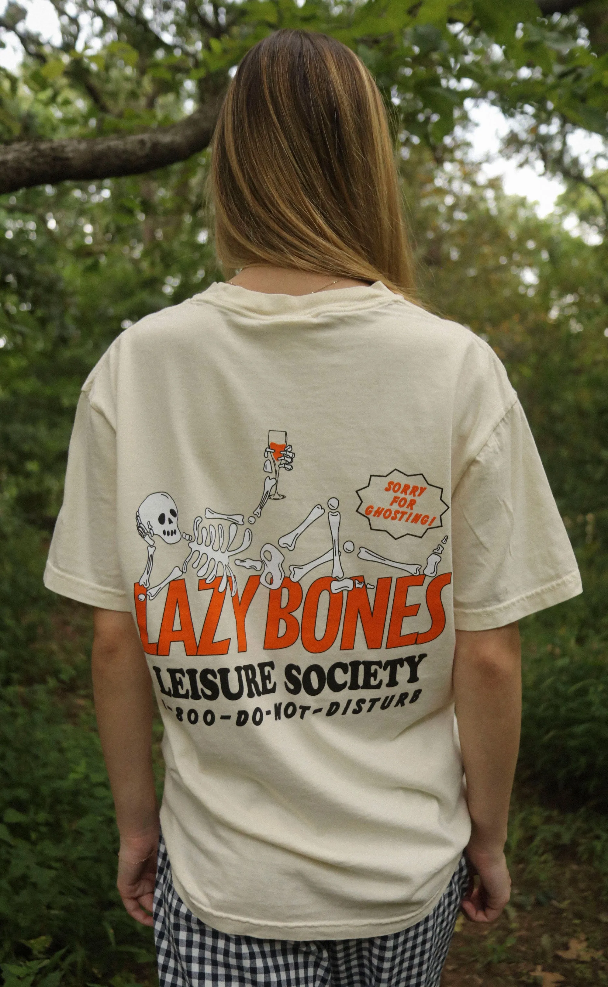 charlie southern: lazy bones t shirt