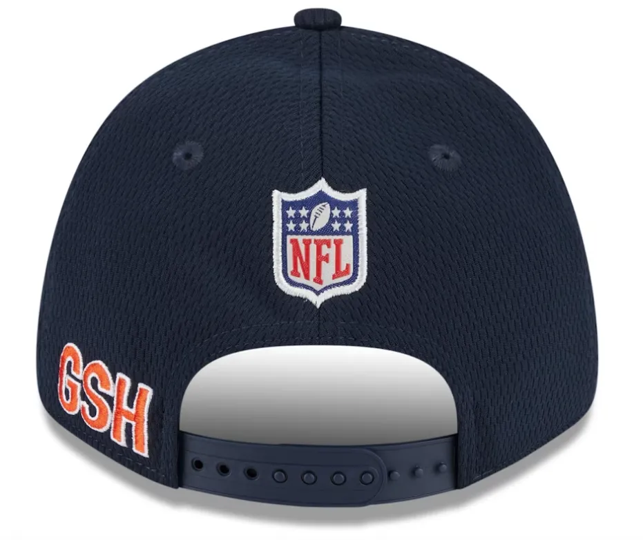 Chicago Bears New Era 2023 NFL Training Camp Primary Logo 9FORTY Adjustable Hat - Navy