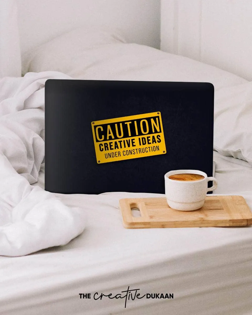 Creative Ideas Cool Laptop Skin With Unique Text