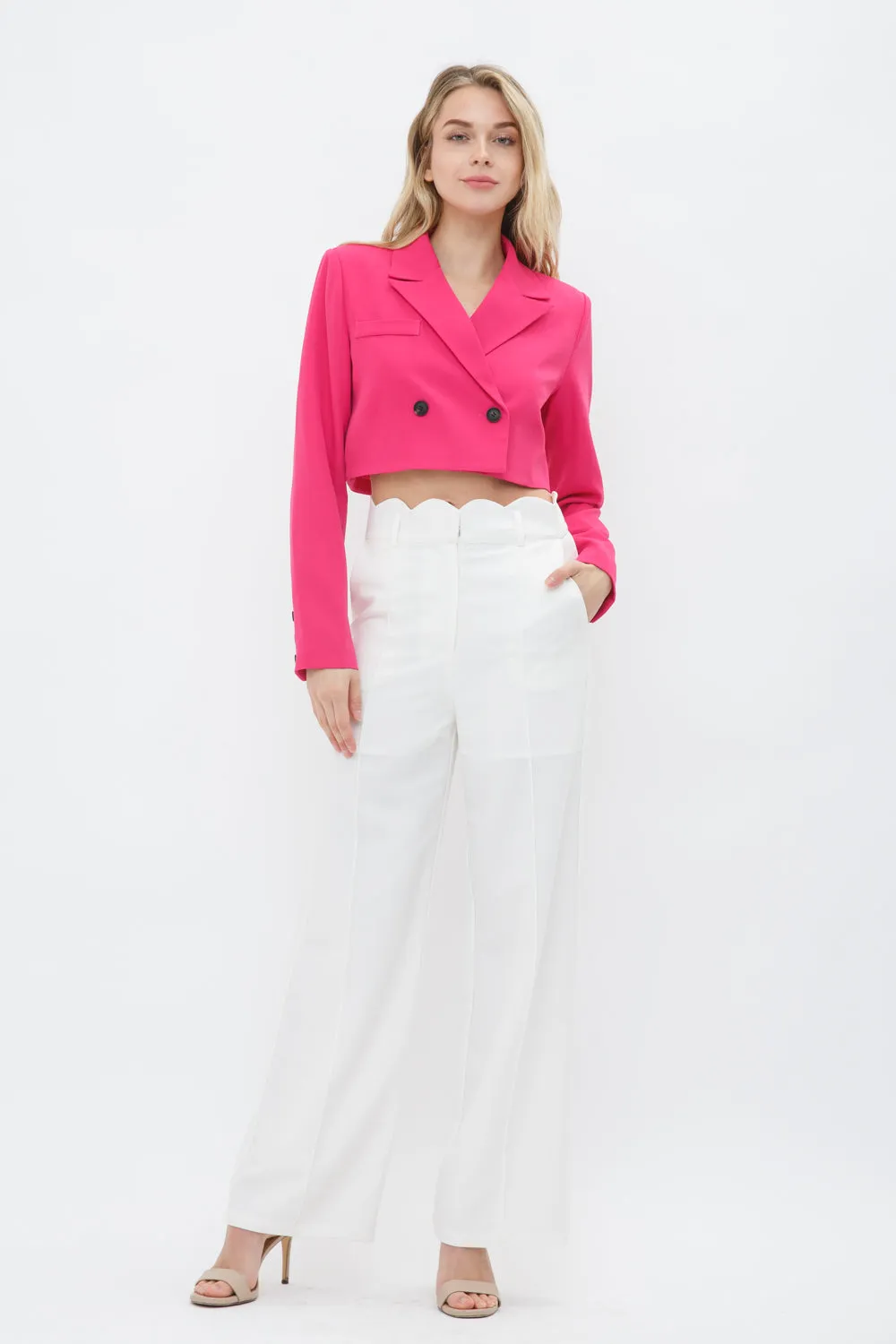 Cropped Blazer