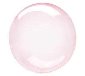 Crystal Clearz Balloon - Dark Pink 12”