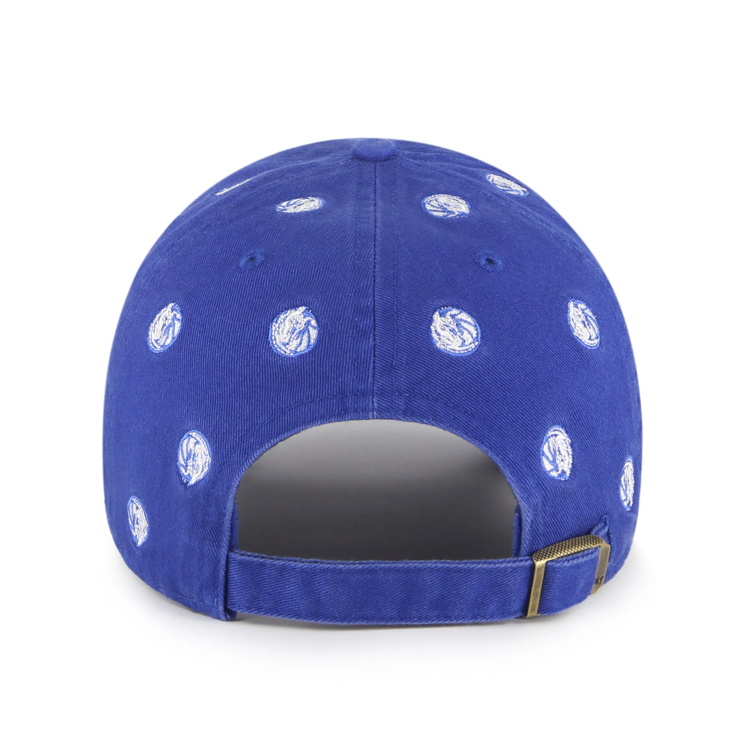 DALLAS MAVERICKS 47 BRAND WOMENS HORSE HEAD CONFETTI ROYAL CLEAN UP CAP