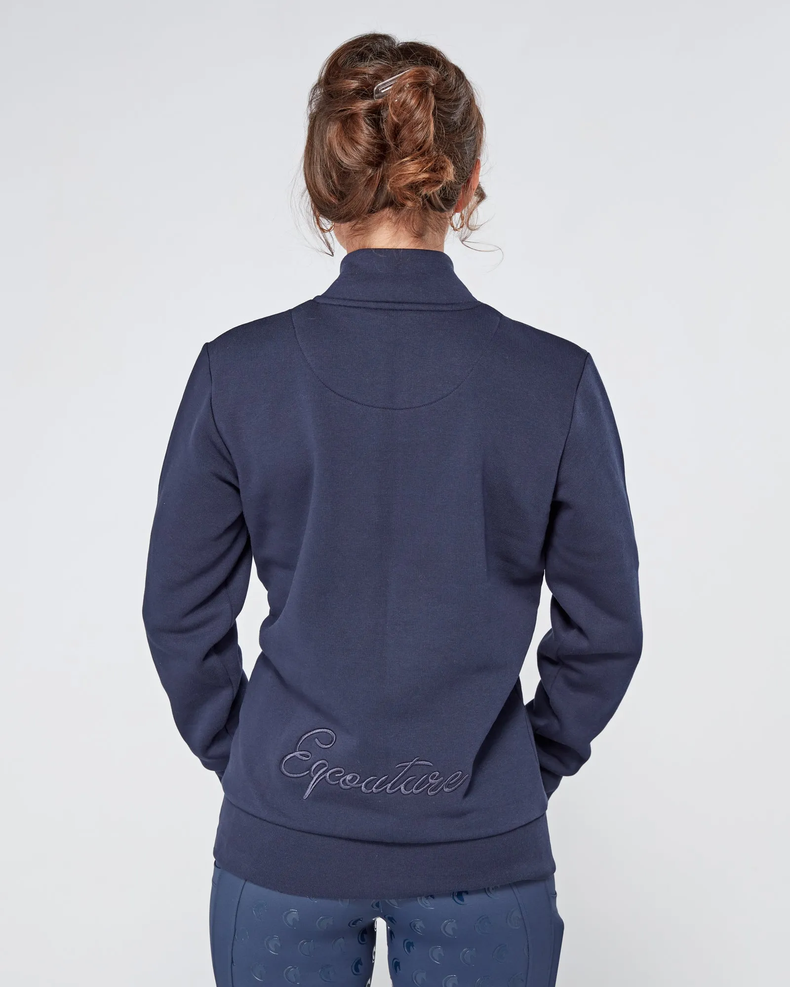 Deluxe 1/4 Zip Sweatshirt - NAVY