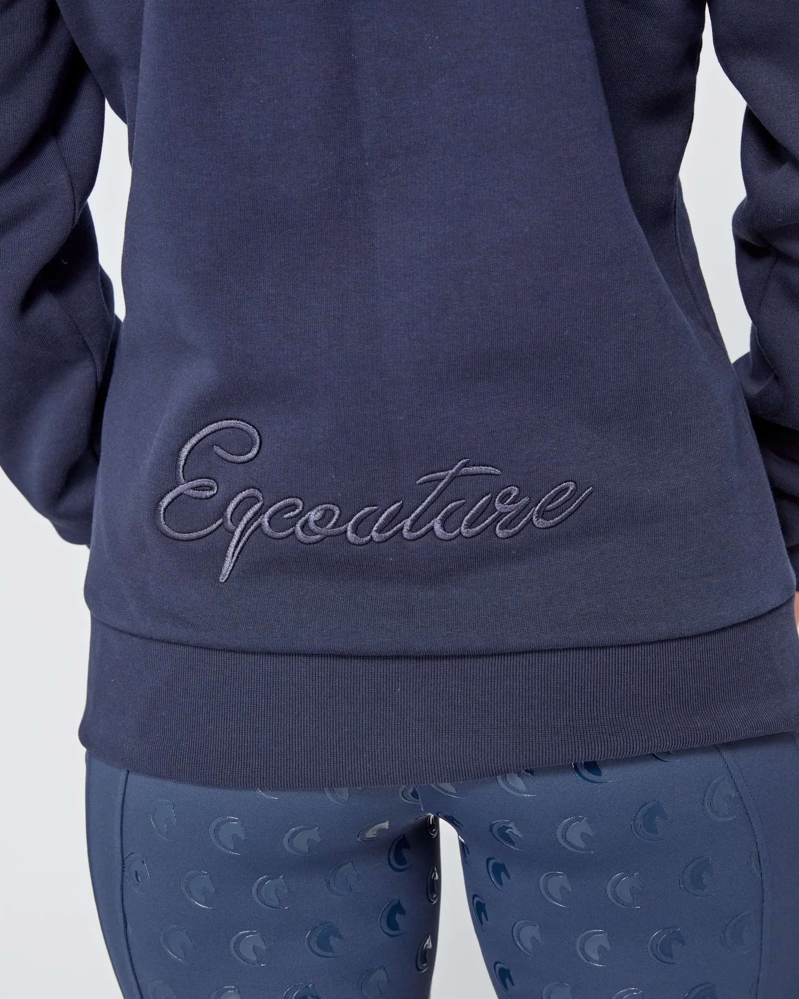 Deluxe 1/4 Zip Sweatshirt - NAVY