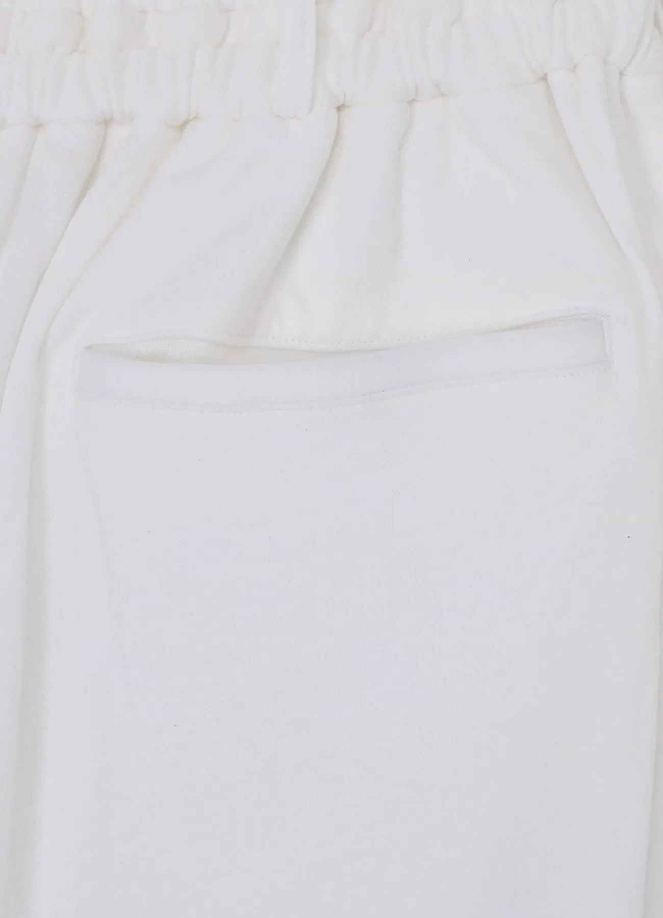 DOUBLE-FACE COTTON JERSEY CULOTTE PANTS