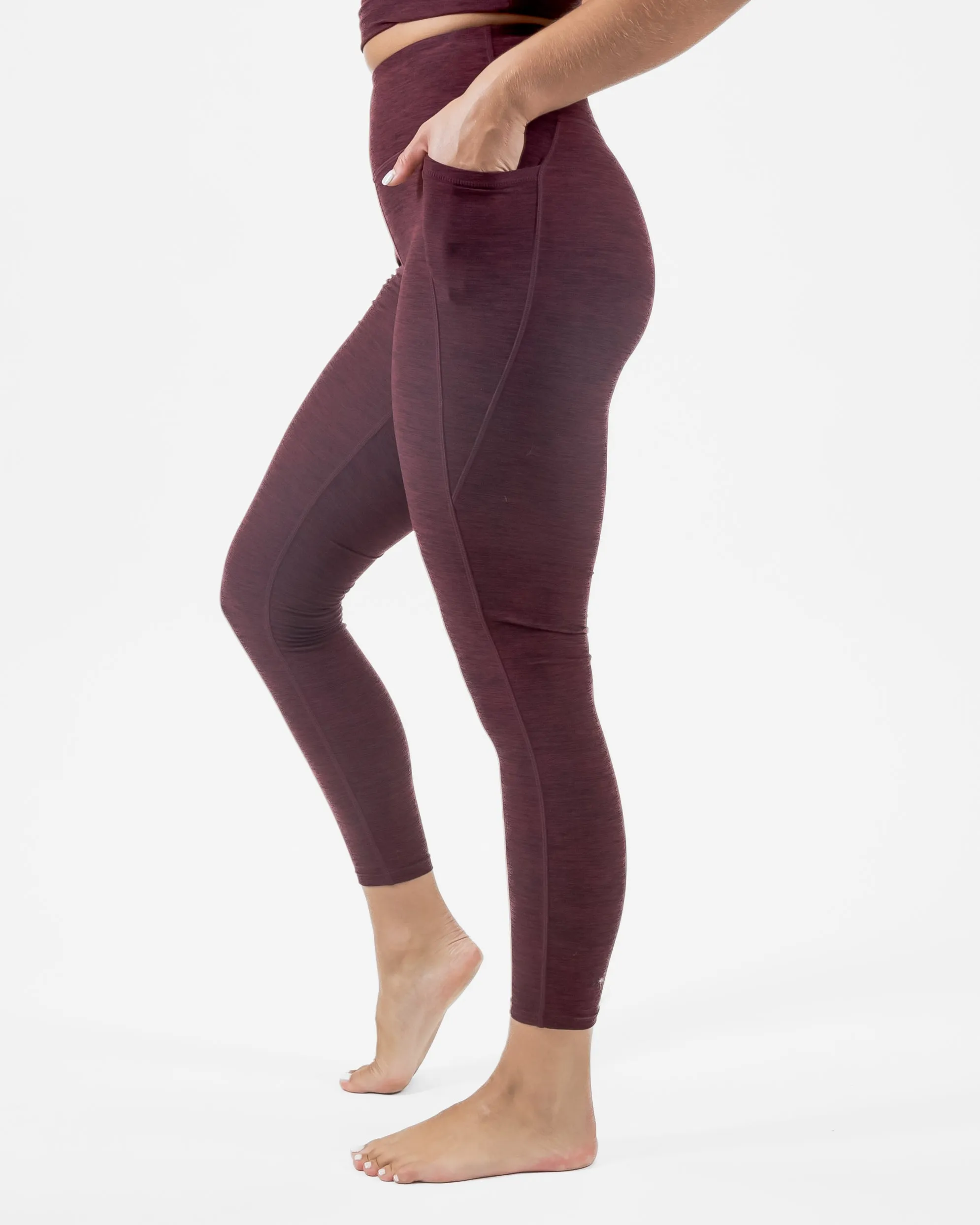 Dynamic Leggings - Mulberry - FINAL SALE