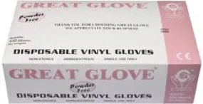 Economy 3 Mil PF Industrial/Food Grade Vinyl Glove