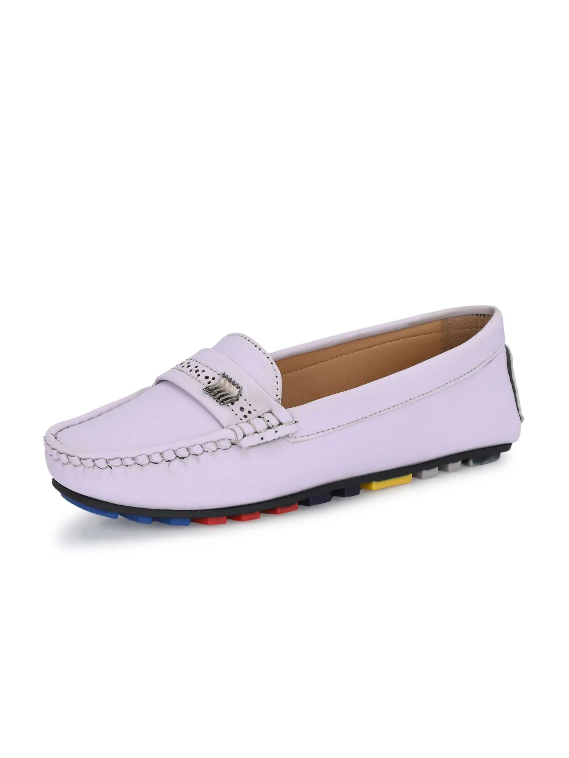 El PASO Round Toe Lightweight Loafers For Women