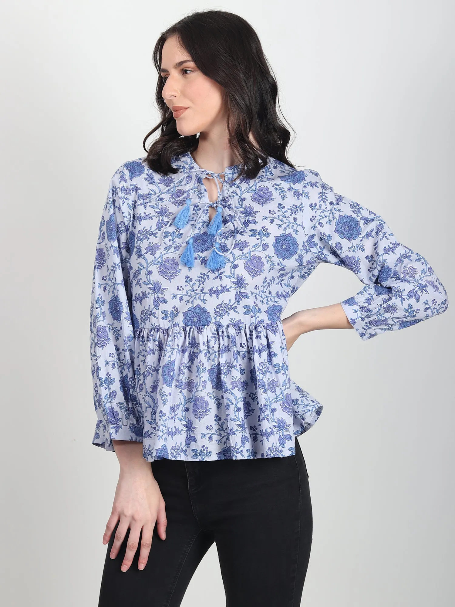 Elay floral printed Top