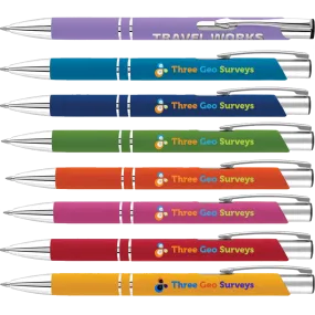 Electra Soft Touch Ballpens LT - Unprinted sample