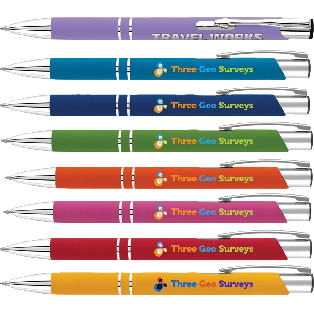 Electra Soft Touch Ballpens LT - Unprinted sample