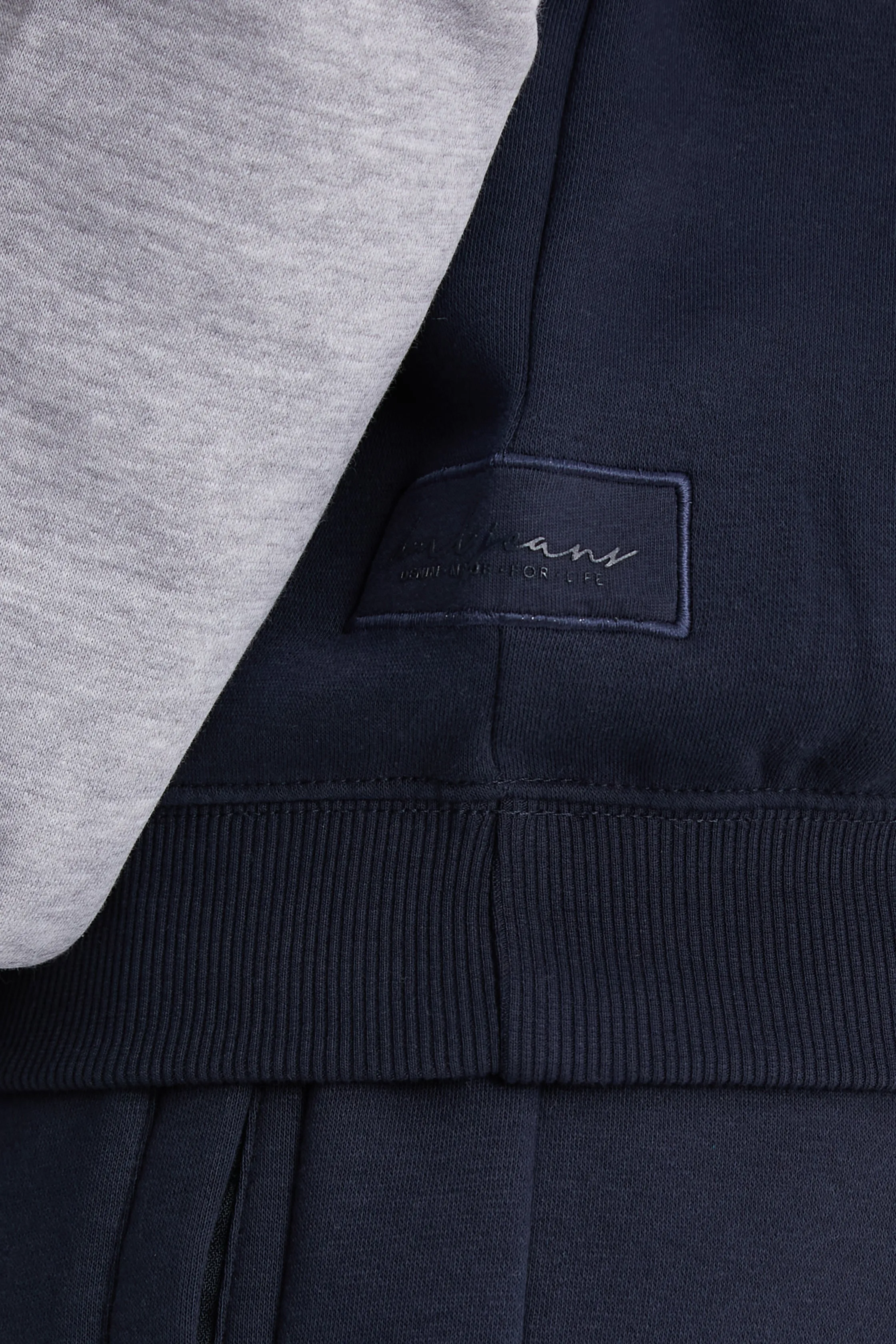 Ezra premium cut & sew fleece Sweat in Navy