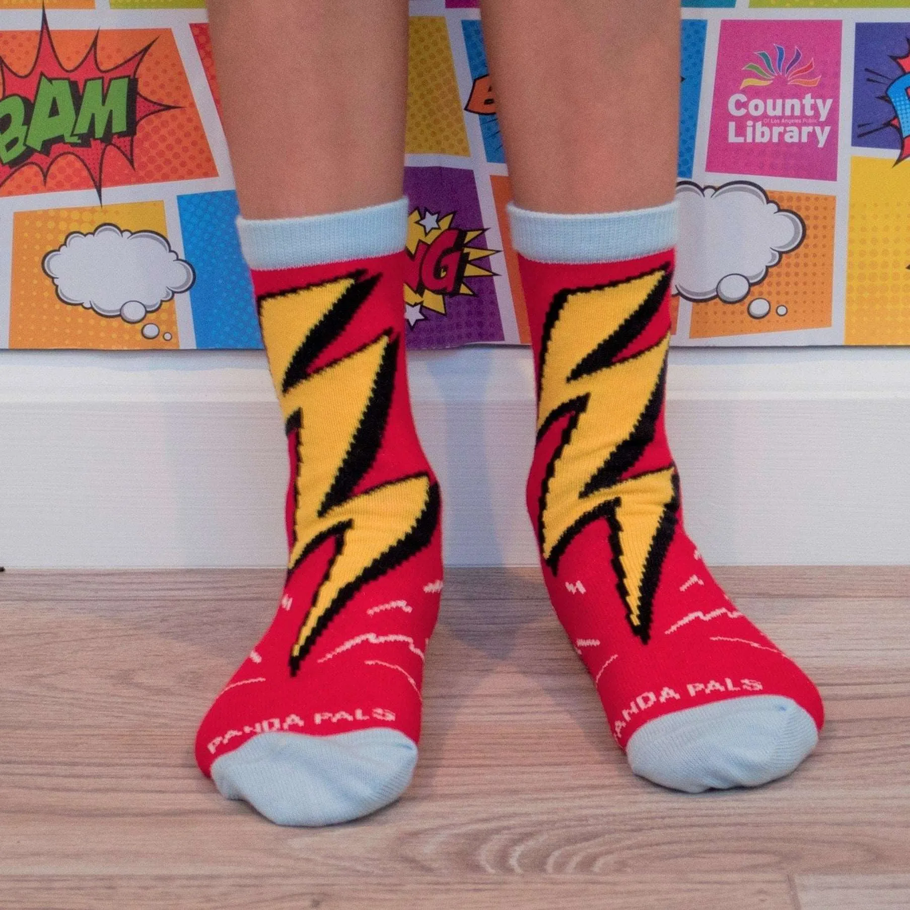 Flash of Lightning Socks (Ages 3-7)